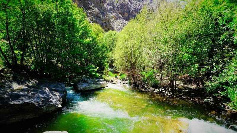Kayaarası kanyonu her mevsim ayrı güzel
